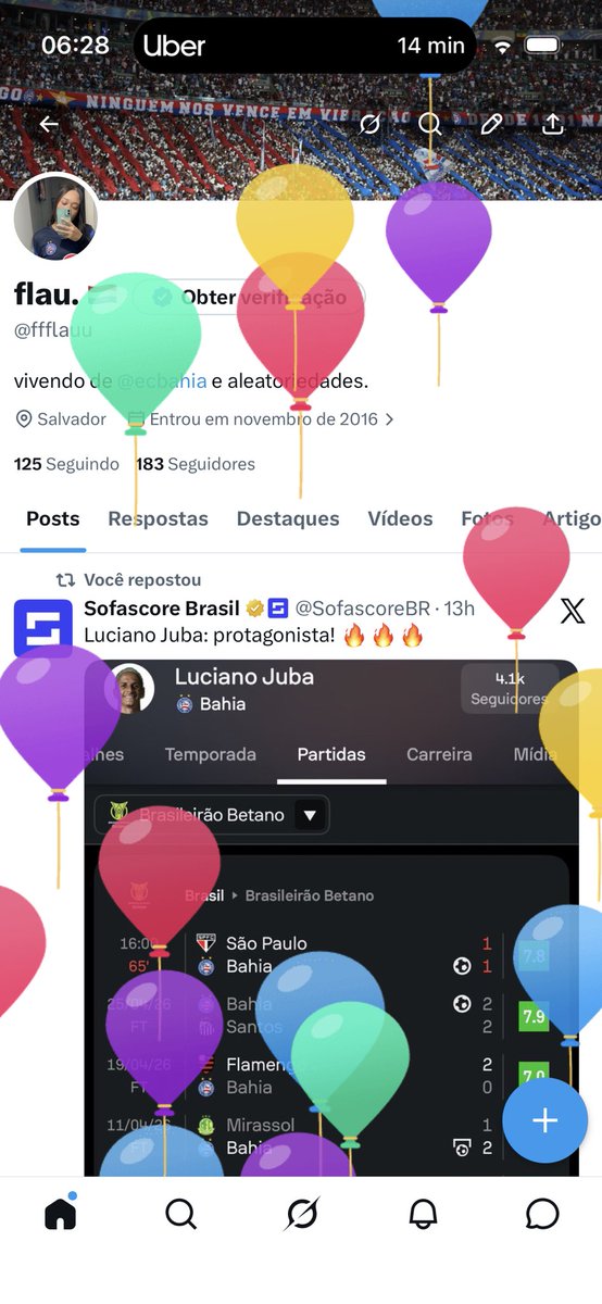 e subiram os balõezinhos. mais um aninho na conta com muita gratidão! 🥳