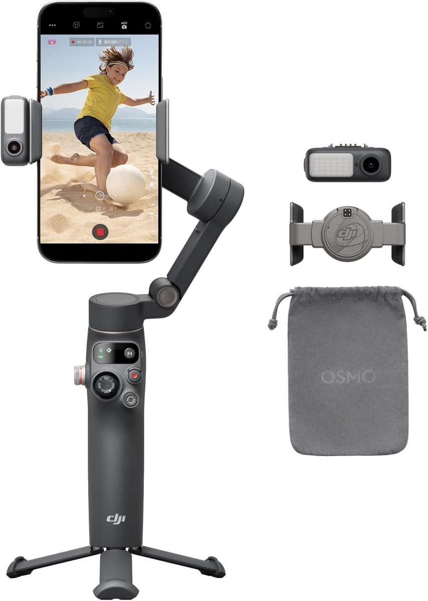 ScottyDeals's tweet image. DJI Osmo Mobile 7P Gimbal Stabilizer for iPhone, Android, Native Tracking

🛒 amzn.to/4rI5sY2

#sale #amazon #deals #AD