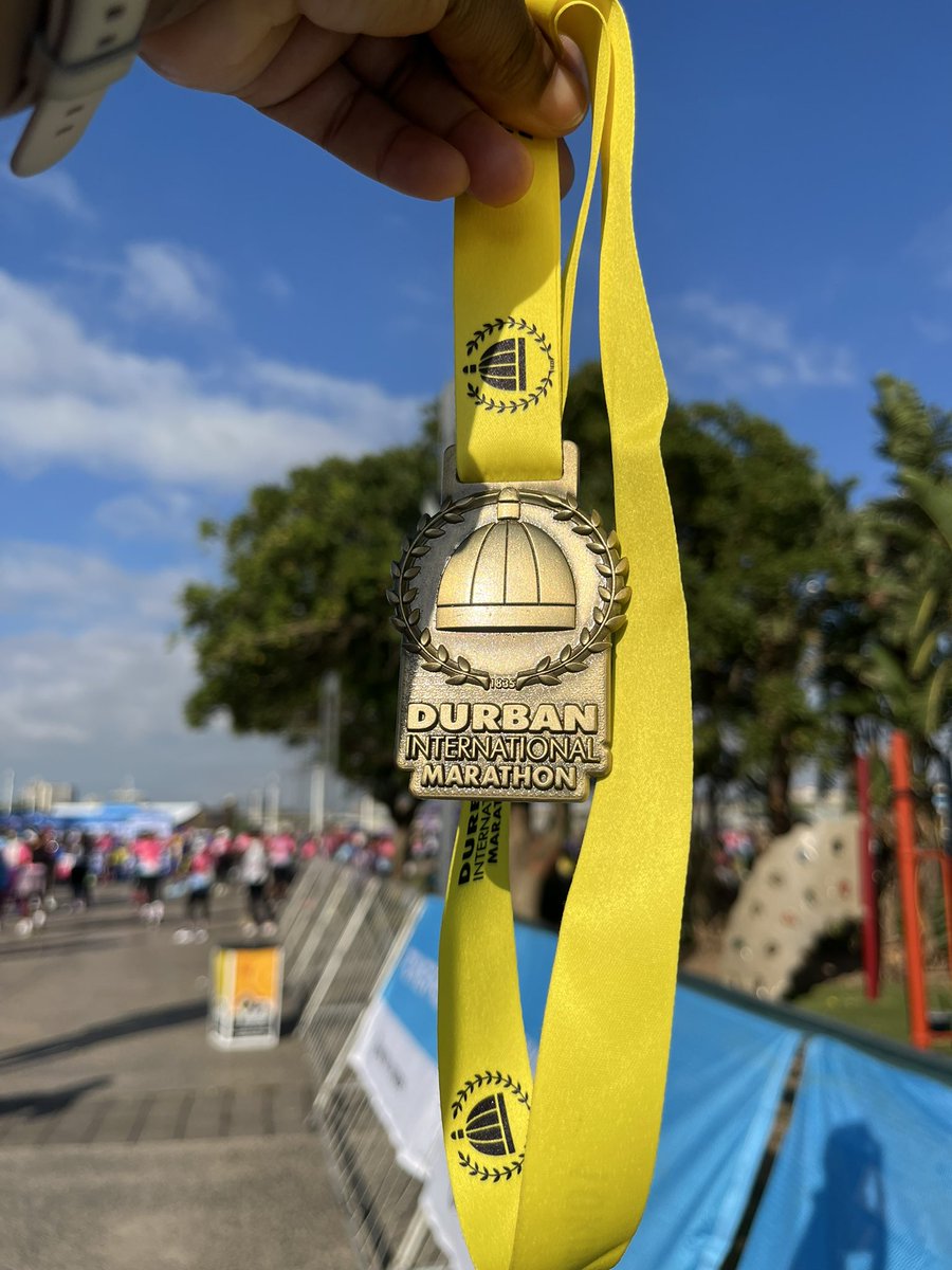 Happy Medal Monday top runners 
#WeRunDurban
#DurbanInternational
#Run