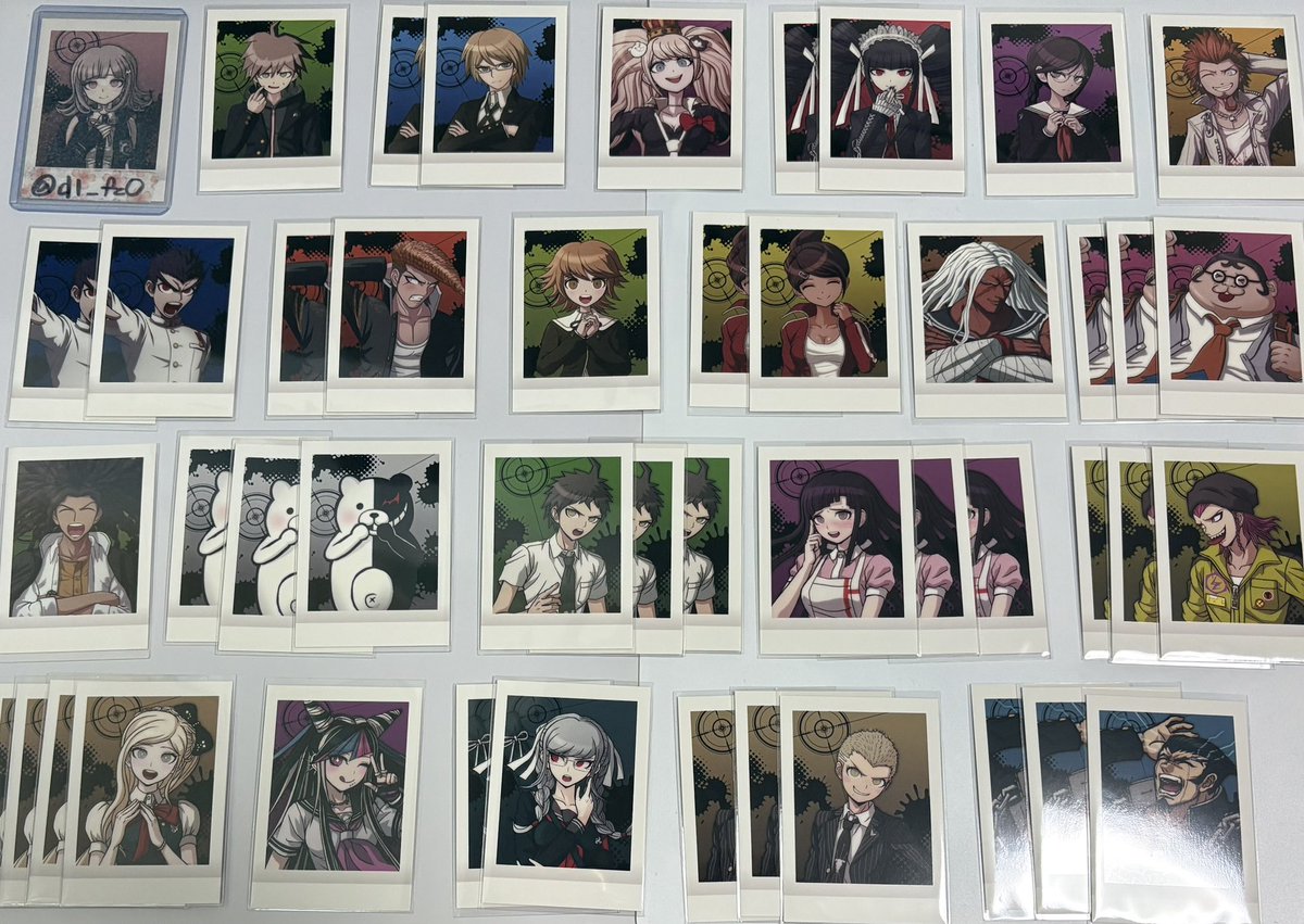 d1_fz0's tweet photo. ダンガンロンパ  ダンロン　交換
譲)画像1〜4

求)
パシャこれ　
七海、霧切
狛枝、西園寺、小泉、終里　各1
コレカ
舞園1 七海　霧切
特典
霧切
ペタコレ
七海、霧切、最原

パシャコレは一部コンプ目的で目的で求めています。
王馬は狛枝との交換のみ。
郵送での交換希望です。 https://t.co/bRxDqK2ogf