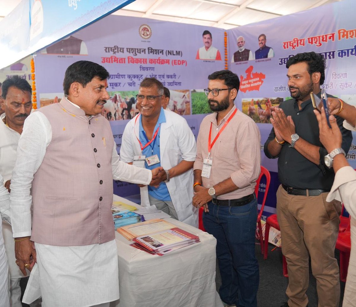 CMMadhyaPradesh's tweet image. @mp_husbandry #CMMadhyaPradesh #MadhyaPradesh #Gwalior