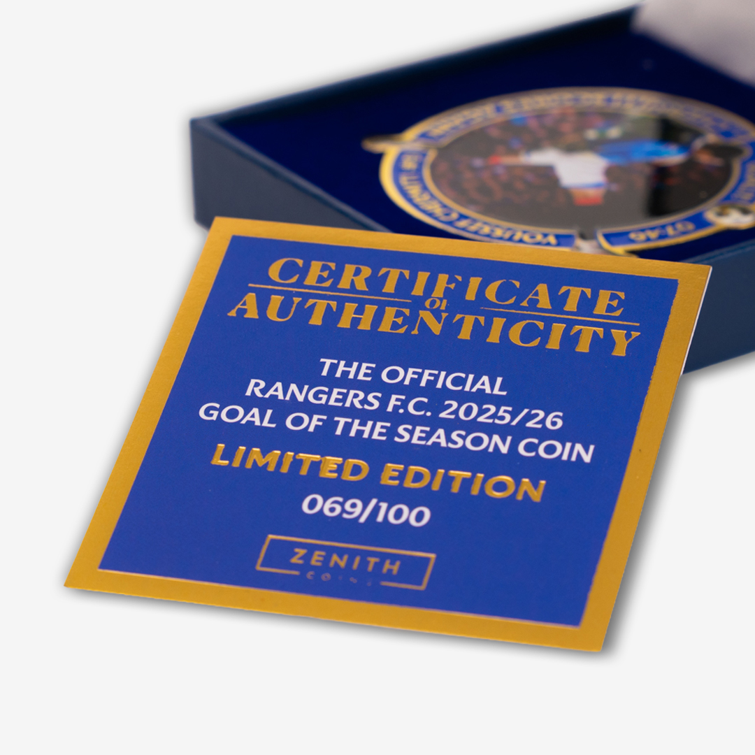 zenithcoins's tweet photo. Congratulations to Youseff Chermiti on his @spfl Goal of The Season for @RangersFC 

We have produced 100x Limited Edition Coins to celebrate his wonder goal!

Last few remaining:
https://t.co/7Oudgtxf5Q

@ibroxrocks @4ladshadadream @thisisibrox @rangersrabble https://t.co/08OFNAiuhs