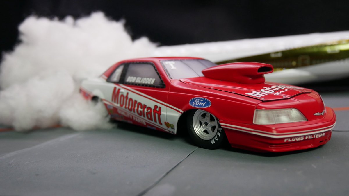 完成しました Revell 1/24 Motorcraft T-BIRD Pro Stock (FORD