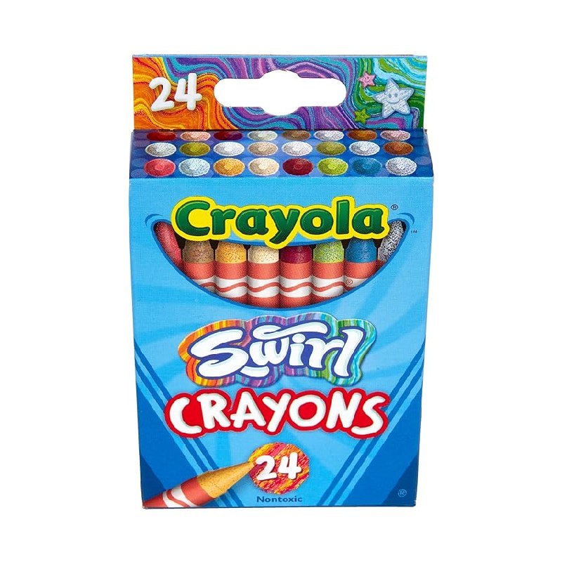 DealBeeDealsUSA's tweet image. Crayola Swirl Crayons (24ct)

💰  Only 2.77 $  instead of 3.49 $  (- 21%) 

🔎 amzn.to/3OVoey2

#Ad