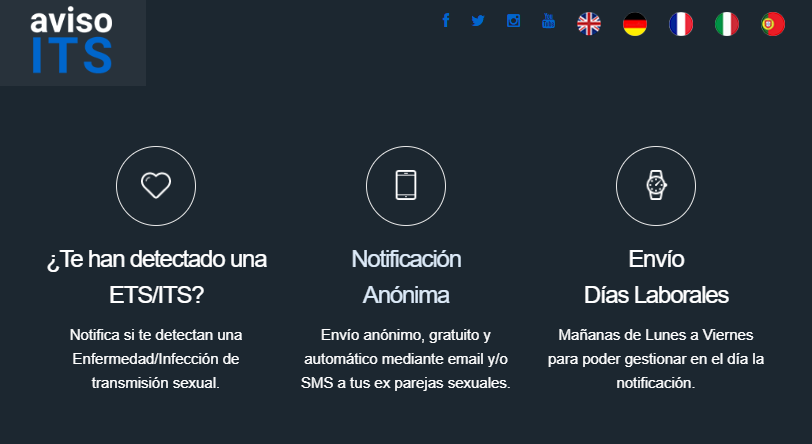 App aviso ITS tweet media