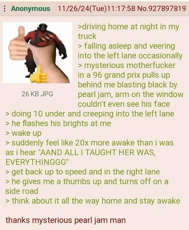 Greentext Poster tweet media