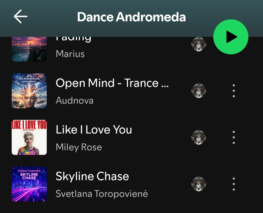LanaToro21's tweet image. @GianlucaCasali 
#Gratitude #MusicLovers 

I don't have IG &amp;amp; Tik-Tok but I thank you for submitting my track "Skyline Chase" to your Playlist "Dance Andromeda" 🧡🔥🎧🔥🧡

Dance Music here💯💣👇💣💯
open.spotify.com/playlist/1fjlg…