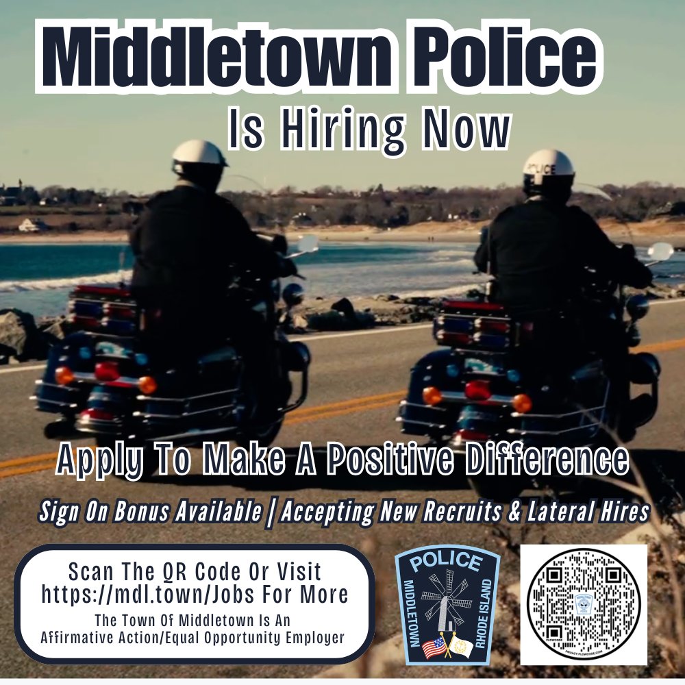 Middletown RI Police Department tweet media
