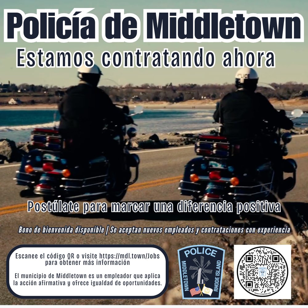 Middletown RI Police Department tweet media