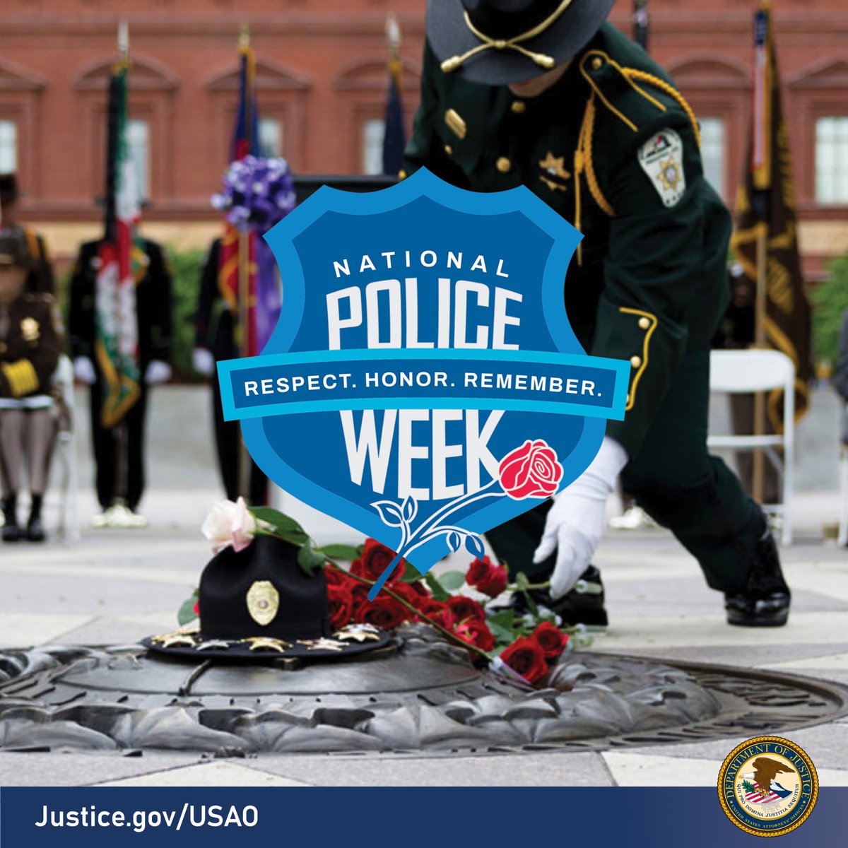 USAO_SC's tweet photo. Thank you to the brave men and women in uniform who put everything on the line to protect us. During #PoliceWeek2026, we recognize the officers we have lost and extend our deepest condolences to their loved ones. #PoliceWeek #LawEnforcement https://t.co/hOxPtVNJc6