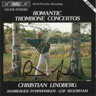 Christian Lindberg has been added to my ever-growing #signed