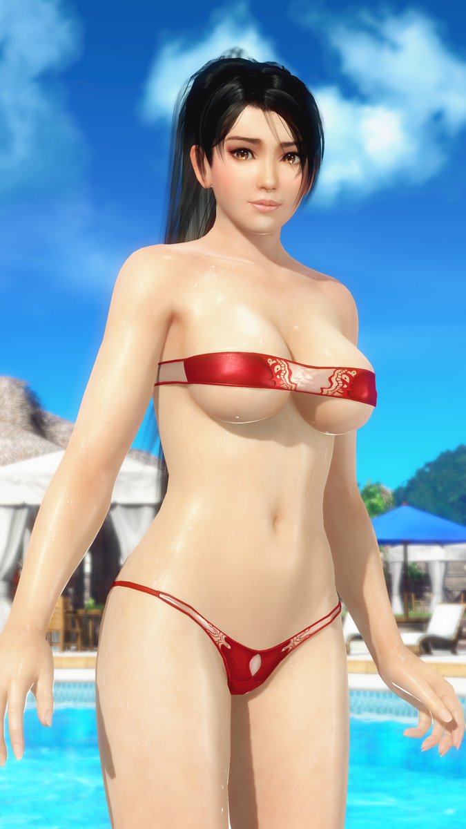 X6twEi2XyfcI7Vo's tweet photo. のりまきって最高の水着ですね！
今更気づいたわ～
#DOAXVV #ブイブイ https://t.co/FxGDvL4dM2