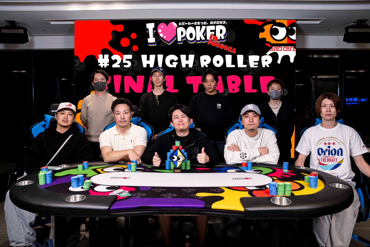 I LOVE POKER in FUKUOKA tweet media