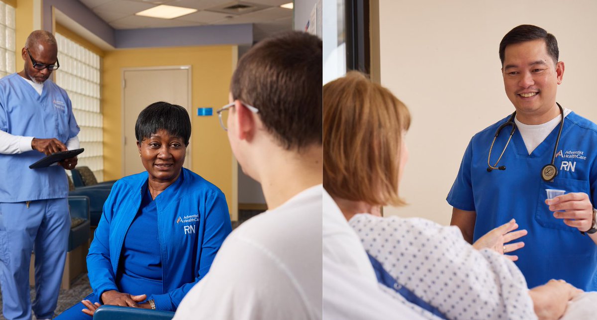AdventistHC's tweet photo. May is National Nurses Month 💙

We’re proud to recognize the compassion, expertise, and dedication of our nurses and the difference they make every day. https://t.co/Trco8HYofo