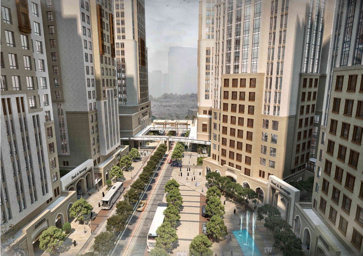 hajj1_ID's tweet image. Menara Khaznah di #Makkah… proyek baru di jalan #Haji yang menghadirkan arsitektur modern dengan nuansa khas Makkah.

Terdiri dari 10 menara hunian dan hotel, peluang baru dalam #Investasi properti di Tanah Suci