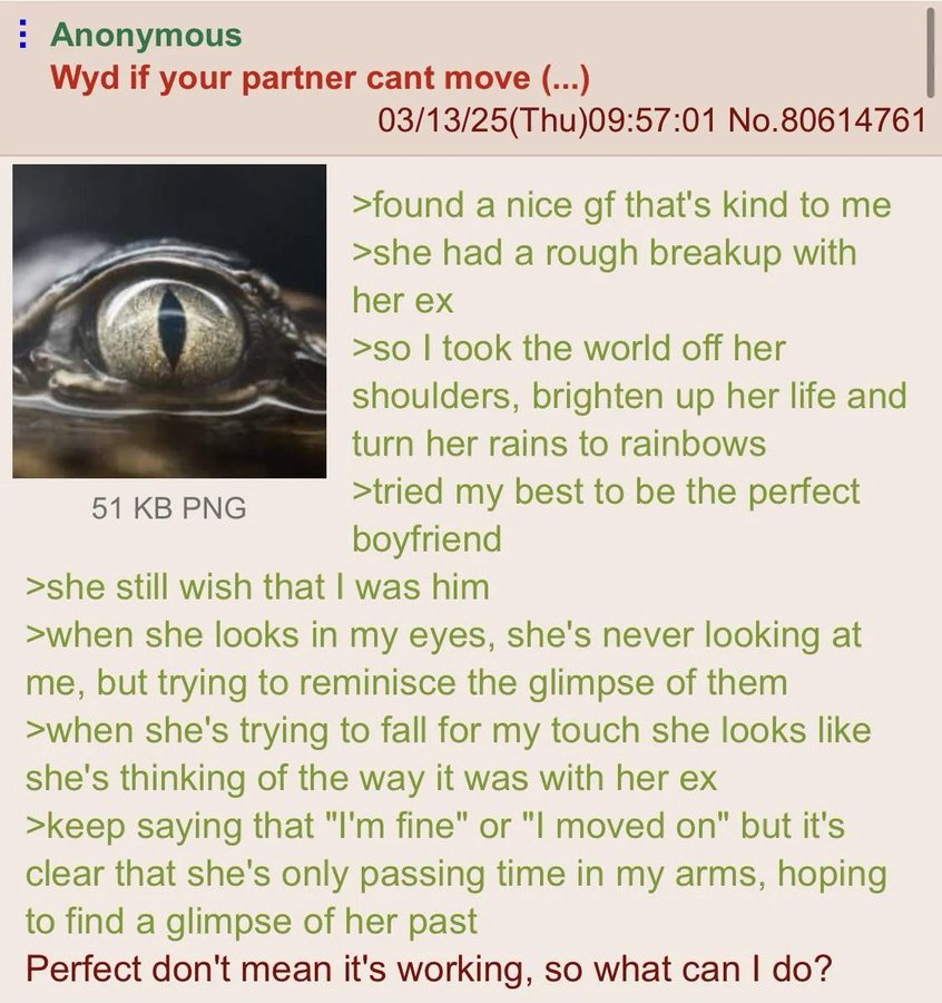 Greentext Poster tweet media