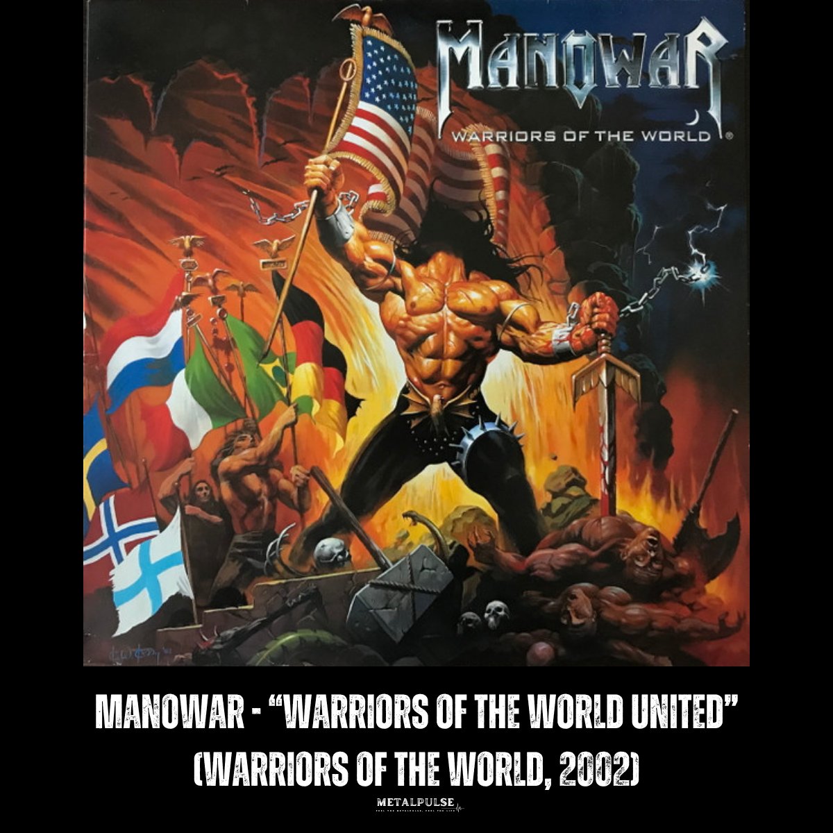 TheMetalPulse's tweet image. When you get up in the morning and think "Today I'm going to conquer the world" - this is the damn soundtrack.

Brothers, hands up! ⚔️ 🤘

👉 youtu.be/G5PktV5SuiI

#metalpulse #manowar #heavymetal