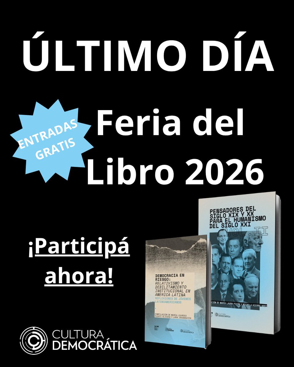 Cultura Democrática tweet media
