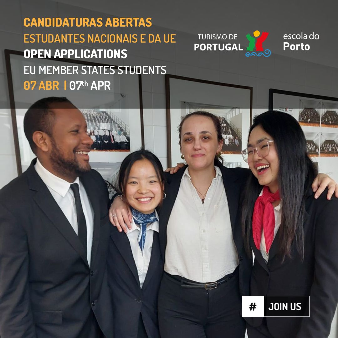 EHTPORTO's tweet image. Candidaturas EU 2026 UE applications

✨ Your talent deserves a future with purpose. At EHTP, you prepare for the real world in high‑employability areas in tourism and hospitality.

👉 Link: in bio. bit.ly/applications-t…

#EHTP #EHTPorto #ApplyNow #Hospitality #Tourism
