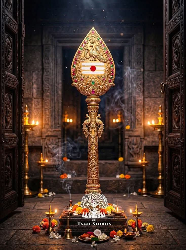 Vel - The destroyer of Evil power 🔥🔥 
Om Sarvana Bhava ⚜️ 🌺 🙏