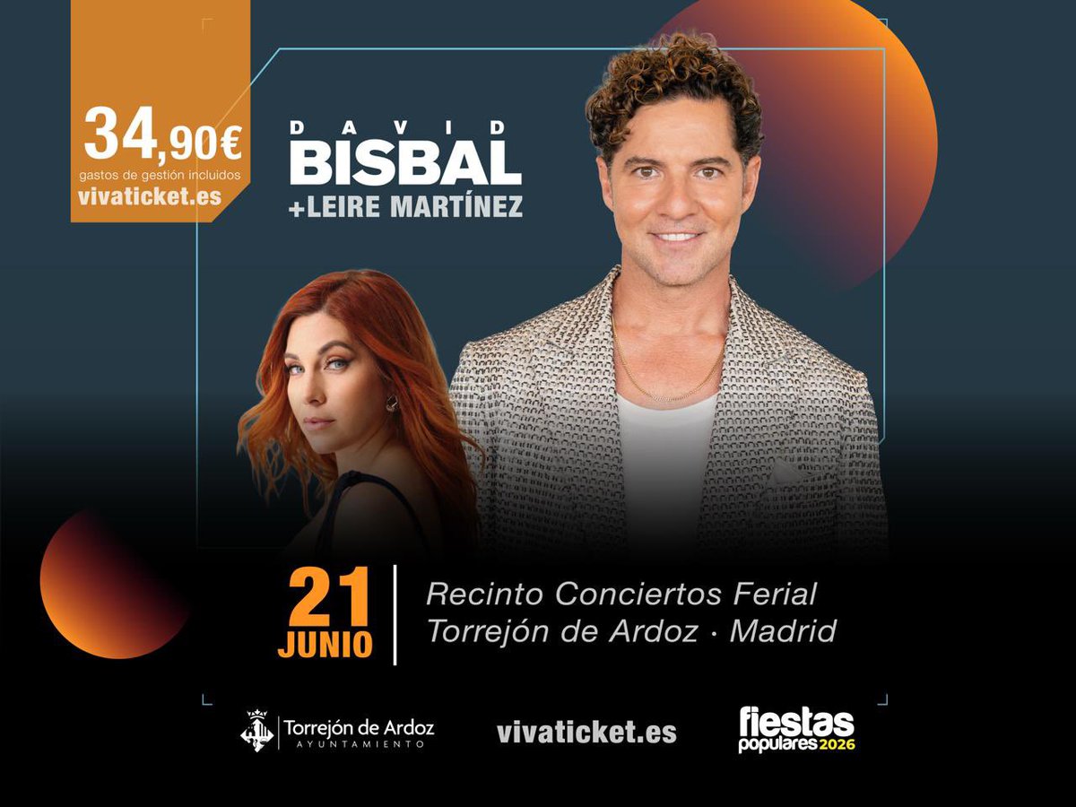 Leire en Torrejón de Ardoz el próximo 21 de junio ‼️

🔗 diariodetorrejon.es/leire-martinez…