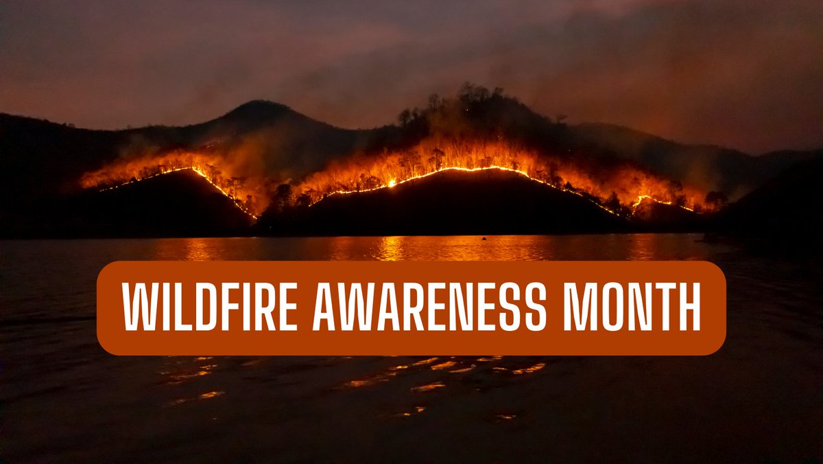NWSPortland's tweet photo. Today marks the first week of Wildfire Awareness Month. We will be sharing information about how you can prepare for wildfire season, science behind wildfire, and how we support our federal, state, local and tribal partners. #WildfireAware https://t.co/HcMpDdSpEZ