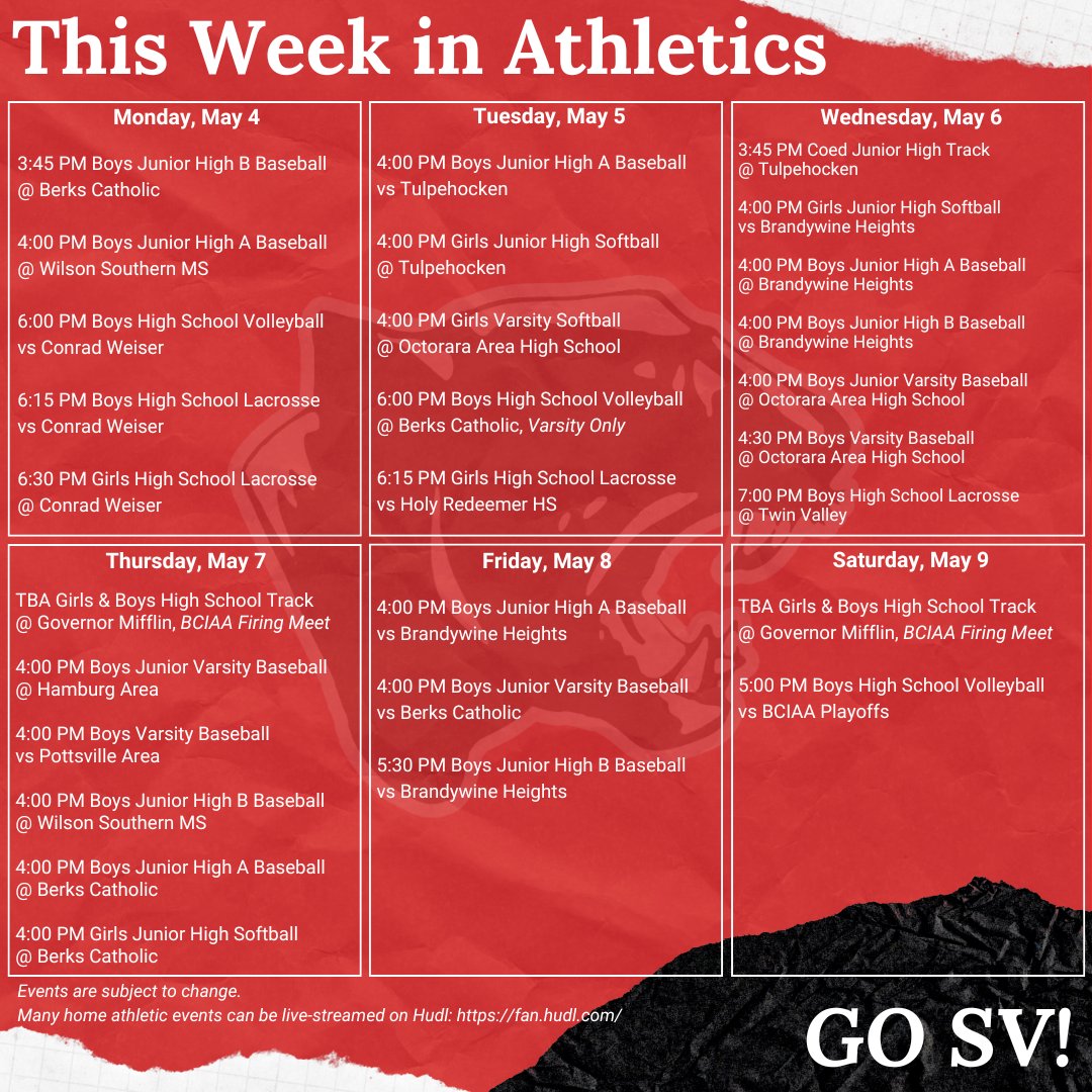Schuylkill Valley School District tweet media
