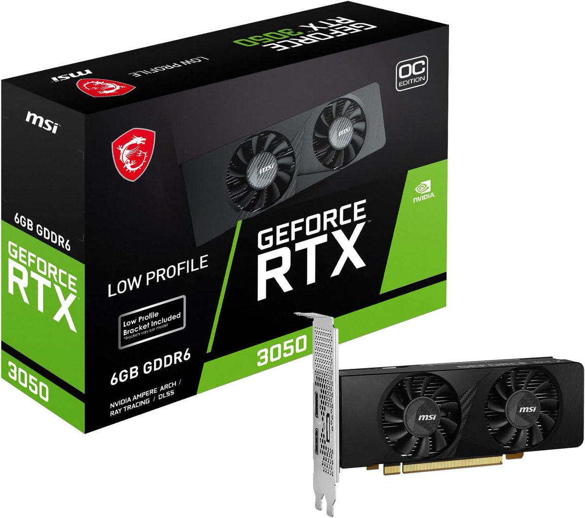 SOfertasGamer's tweet image. Placa de Vídeo MSI GeForce RTX 3050 LP 6G OC
✅6GB GDDR6 Perfil baixo
✅Ray Tracing DLSS

💵R$ 1.199  Ofertas 5.5  Frete Grátis
Em até 12x R$ 99,99 sem juros 
👉amzn.to/3Ri9OZq

#pc #gamer #steam #epicgames #gamepass
#xbox #playstation #nintendo #Amazon