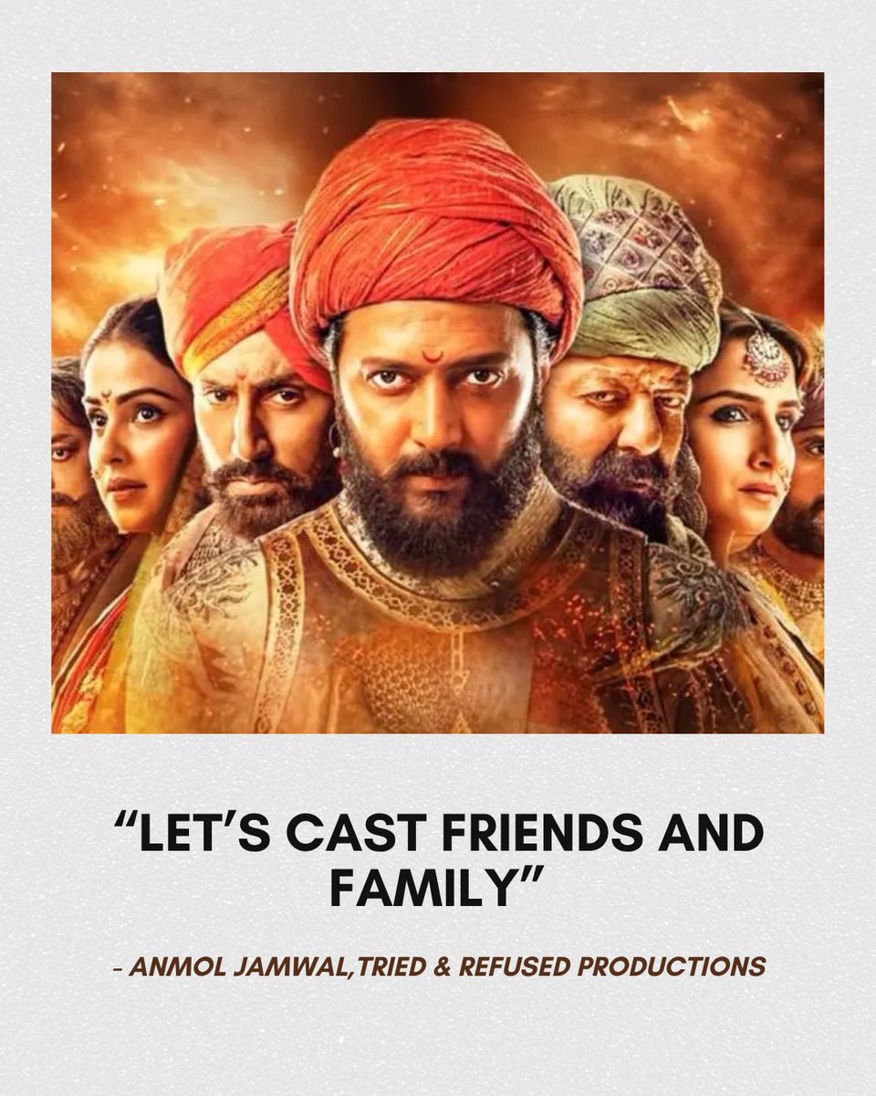 theFCGofficial's tweet image. Raja Shivaji scores 4.5/10 on FCGR.

Raja Shivaji (2026) is directed by Riteish Deshmukh who also stars in it along with Salman Khan, Sanjay Dutt, Abhishek Bachchan and Vidya Balan.

Link to the reviews in thread below.

#RajaShivaji #reviews #FCGR