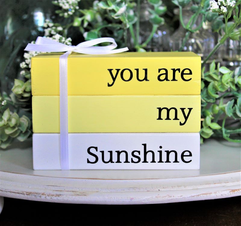 CountryWorkshp's tweet image. You Are My Sunshine Stacking Blocks #Kids #TieredTrayDecor #Summer #sunshine #smilett23 etsy.me/4ti8WkN via @Etsy