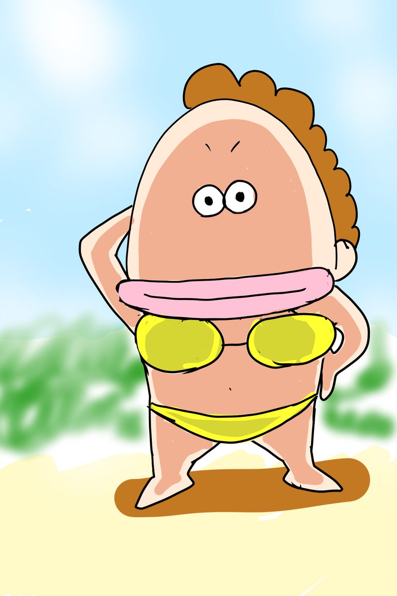 あまりの忙しさに
ヤバいくらいエッッッな金ビキニを描くことしか
出来ない