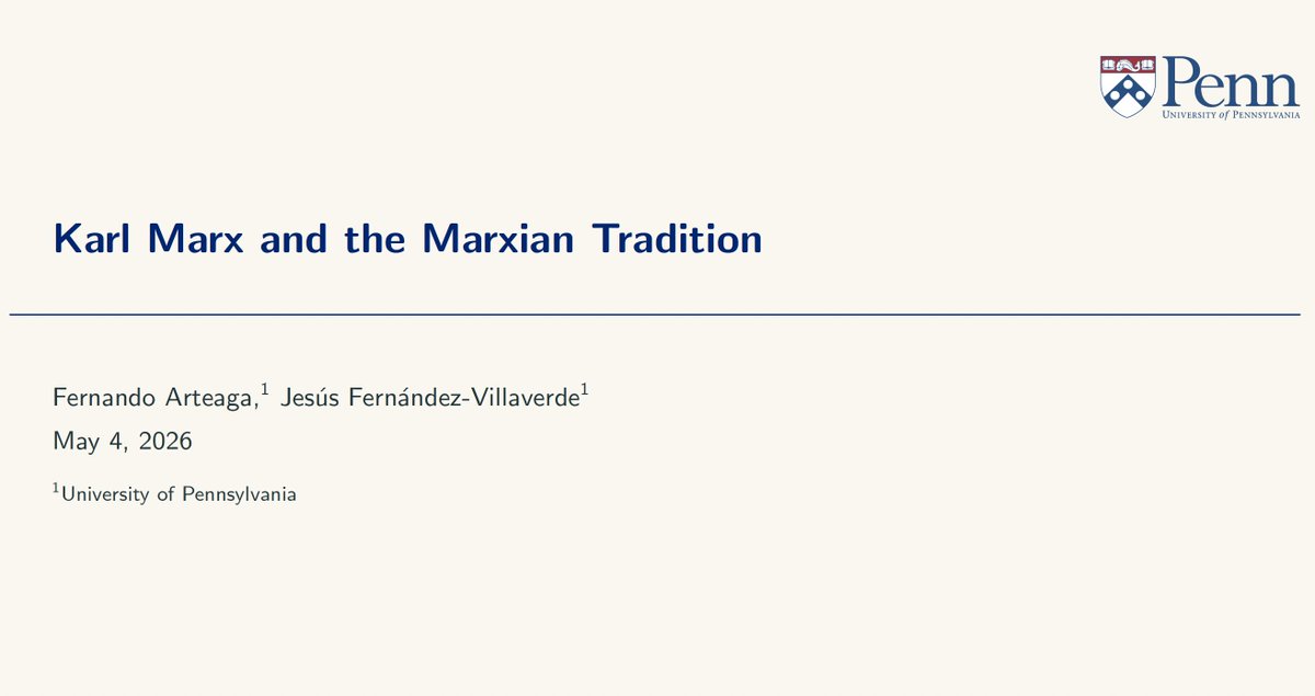 Jesús Fernández-Villaverde tweet media