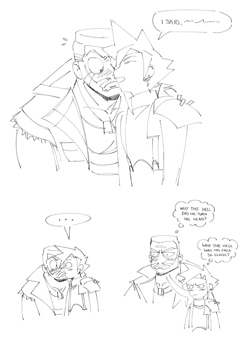 Chomchomchomp's tweet image. Very dumb clarret

#FF7 #Barret #Cloud
