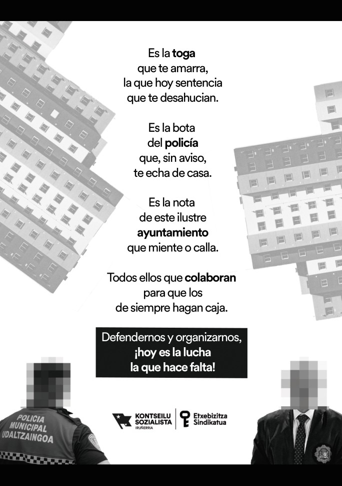 novodevichi's tweet photo. Ya que, al parecer, el motivo de la multa es el contenido de la letra de la jota, la vuelvo a dejar por aquí, para quien guste.

Ayuntamiento, jueces y policía LACAYOS del negocio de la vivienda. https://t.co/VniXbC3gYf