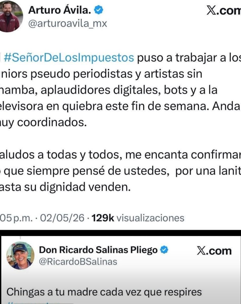 trejogmchil's tweet photo. @HectorRossete @RicardoBSalinas @Azteca Como creer estás cosas, si quien publica en su televisora echa espuma por la boca y chorro por el fondillo??🤣 https://t.co/bASAnQjh9s