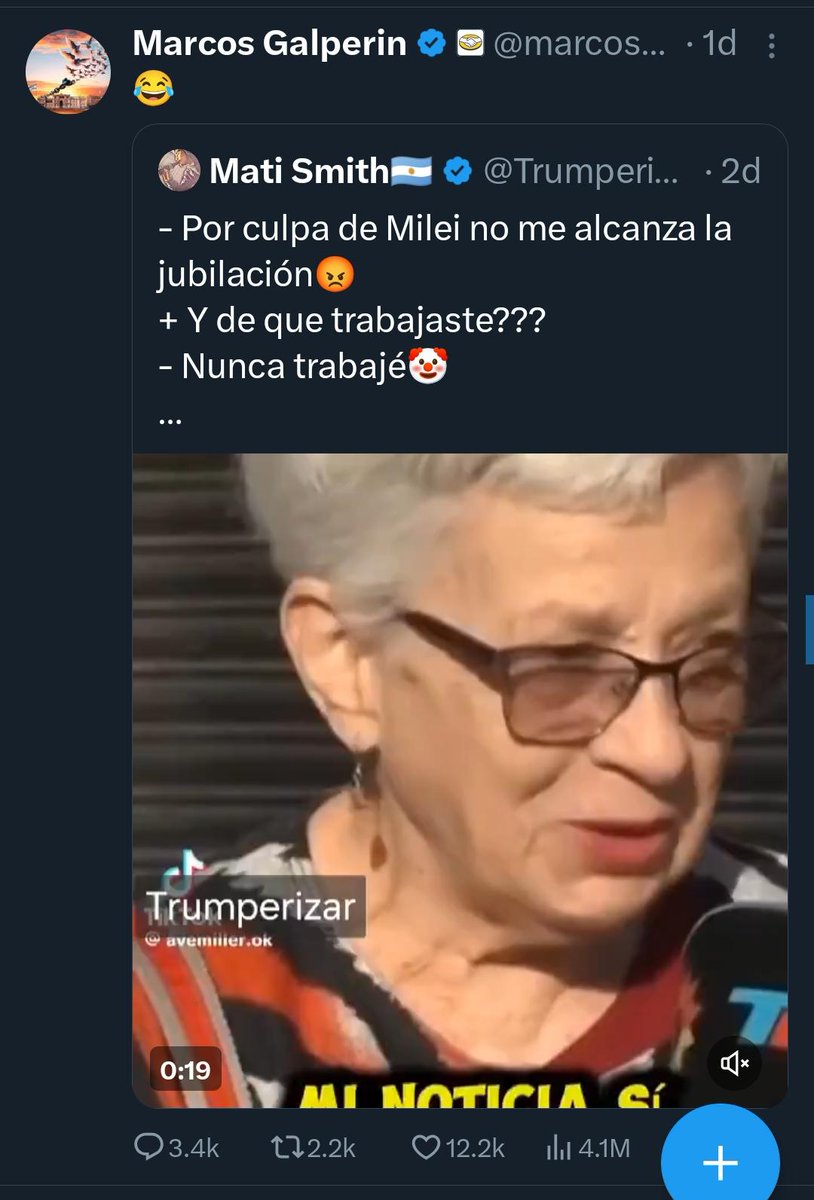 Manuela Castañeira tweet media