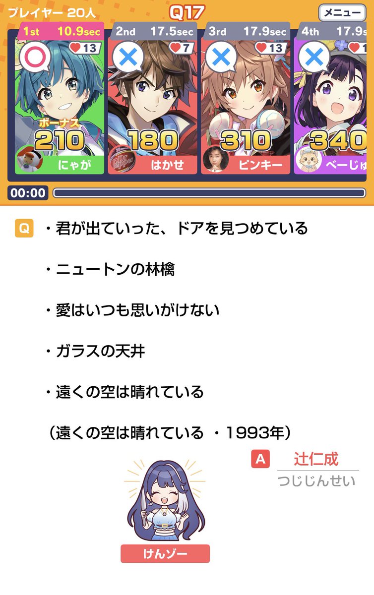 けんゾー@みんはや tweet media