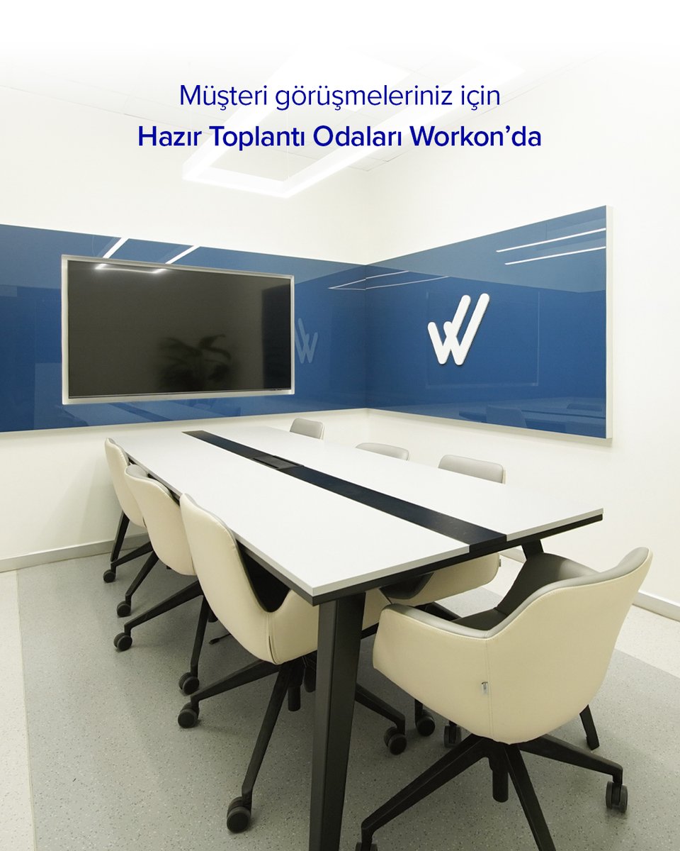 Workonhub's tweet photo. Müşteri görüşmeleriniz için profesyonel bir ortam hazır.

Workon’un kullanıma hazır toplantı odalarında sunumlarınızı ve iş toplantılarınızı prestijli bir atmosferde gerçekleştirin.

#hazirtoplantiodasi #toplantiodasi #workon #musterigorusmesi #istanbulofis https://t.co/dThM4Q3zbk