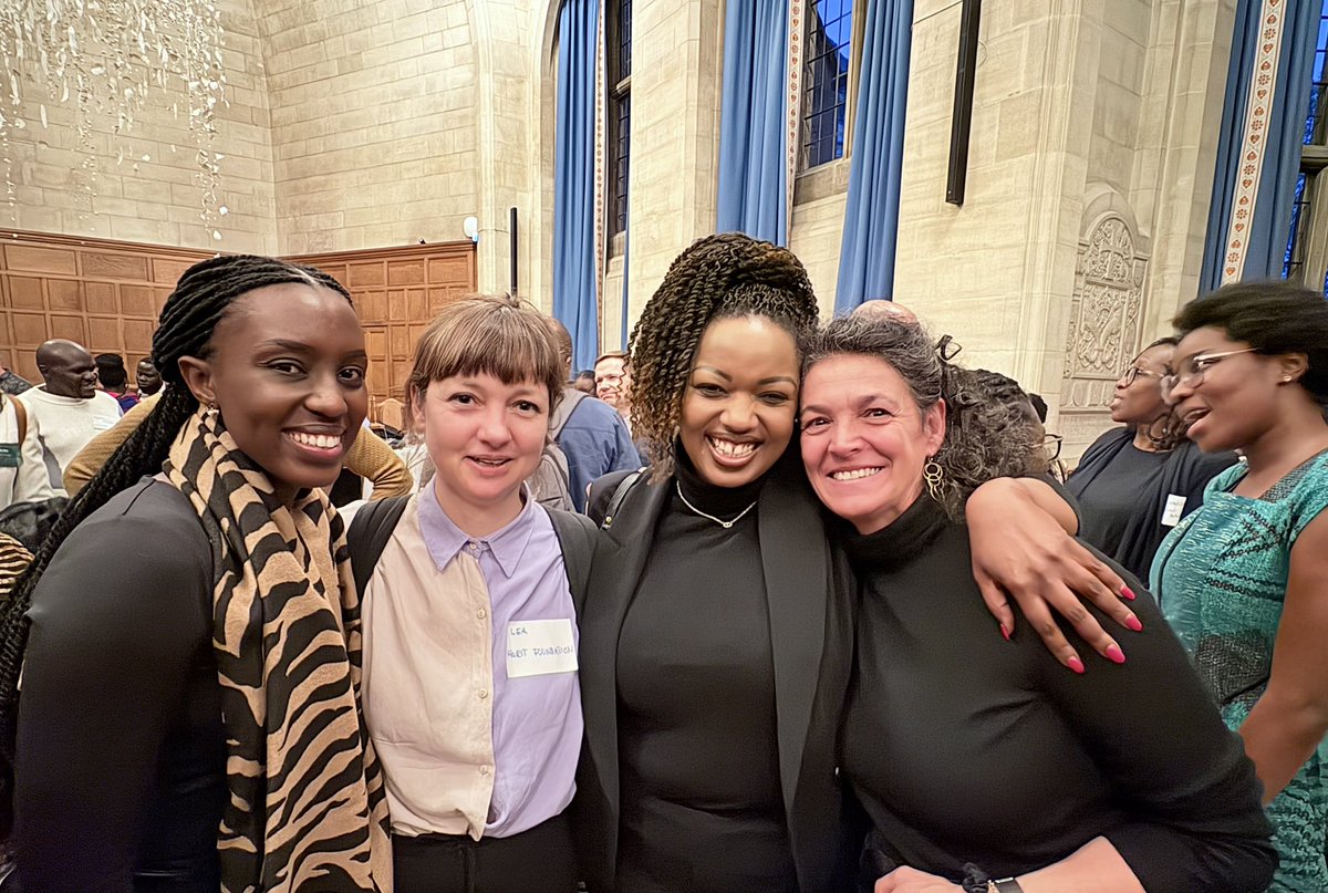 Rworkshops's tweet photo. Our CEO, @m_uwineza, recently joined the Skoll World Forum, an annual gathering that convenes social entrepreneurs, global innovators, philanthropists, and change-driven investors working to address the world’s most pressing challenges.

She connected with remarkable leaders including Marla Blow, CEO of the @SkollFoundation, and some of the incredible funders who make our work possible.
We are grateful for the people who believe in what we are building.
