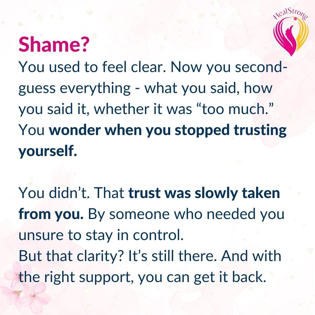 namita_purohit's tweet image. What helped you start seeing it clearly?
Follow for more truths that help you put the pieces together.

#healstrong #narcissisticabuse #gaslighting #narcissist #emotionalabuse #toxiclove #empath