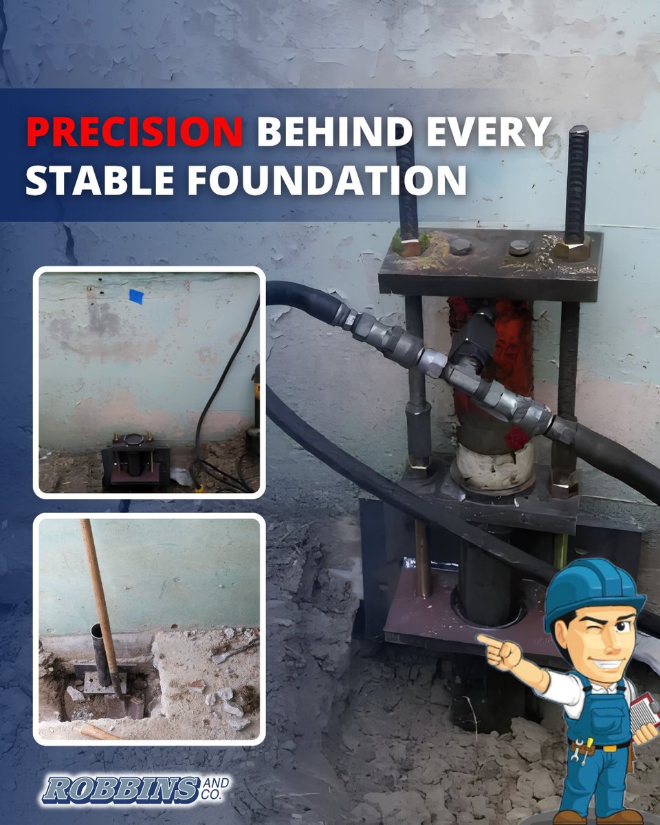RobbinsandCo's tweet photo. Accurate testing is key to reliable foundation repair.
Depth tracking, pressure monitoring, and load testing ensure piers reach stable soil and provide long term support.
Learn more here:
🌐 https://t.co/4FCPnsvTJ3
#seattlehomes #foundationrepair #structuralstability https://t.co/5lXuK45cbA