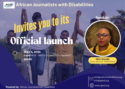 African Journalists with Disabilities tweet media