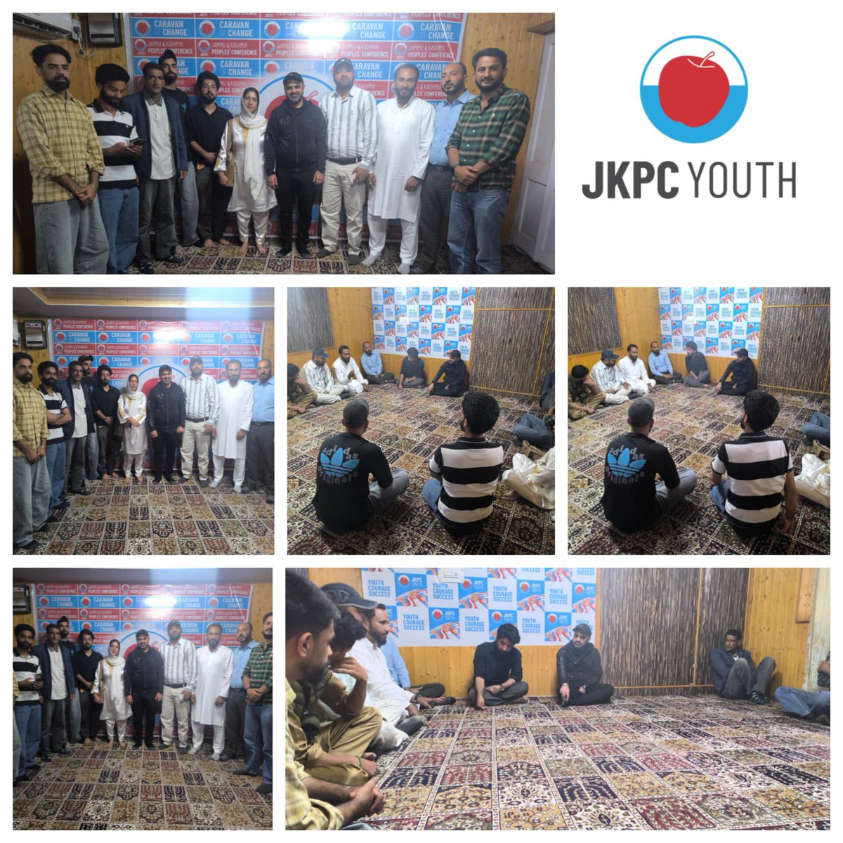 YJKPC District Baramulla body is being constituted. A meeting was held at the party office, J-65 Jawahar Nagar, to take the process forward.

#YouthCourageSuccess