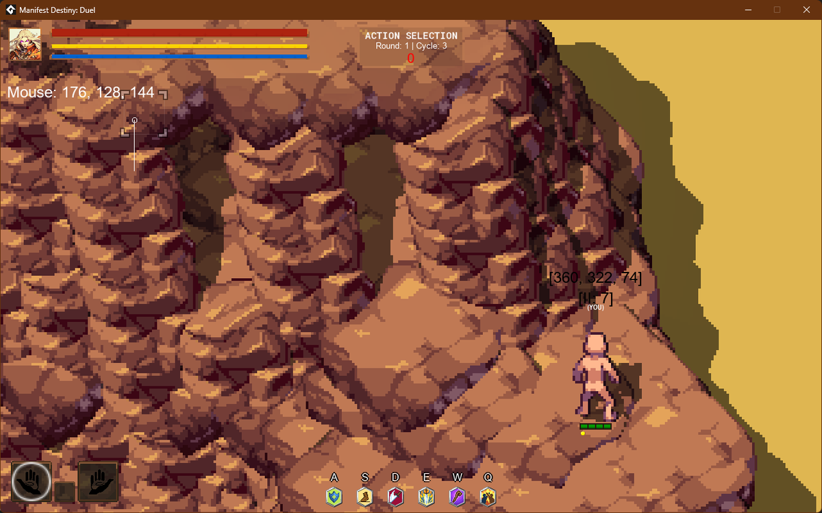 ss1shadow's tweet photo. 🌑 Caves play open.. but LOOK closed
Current cave detection nails LOS, but the interior is harder to read.
💡 Hard cutoff shadows vs soft falloff
🕳️ Openings don’t “bleed” light inward
🧭 Players misread reachable space
What additions do you think would make things more intuitive here?
#pixelart #gamedev #indiedev #TacticsRPG