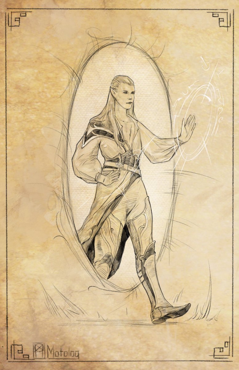 _EldritchScribe's tweet photo. Our Entire setting started with 2 Gods,  their Story started in 2018, and ends this Week, Wow

The Dawnwatcher God of Magic and Time, And The Matron of the Woods Goddess of Nature and life

art by Mo_tolog On insta  
#DnDCharacter #FantasyArt #DnD #TabletopRPG https://t.co/bV0atm8ugW