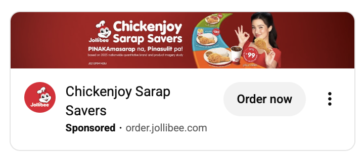 loving the youtube ad placements!! LSS sa <a href="/Jollibee/">Jollibee</a> campaign jingle w #JolliBELLE! 

#bellemariano