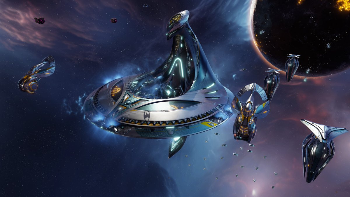 sinsofasolaremp's tweet image. The Advent Transcencia Starbase, now with new upgrades like Kinetic Surge Missiles, Area Shield Projection, Psi-Projector, and Lethargy.

Get it Now: store.steampowered.com/app/1575940/Si…

#SinsofaSolarEmpire #RTS #SciFi