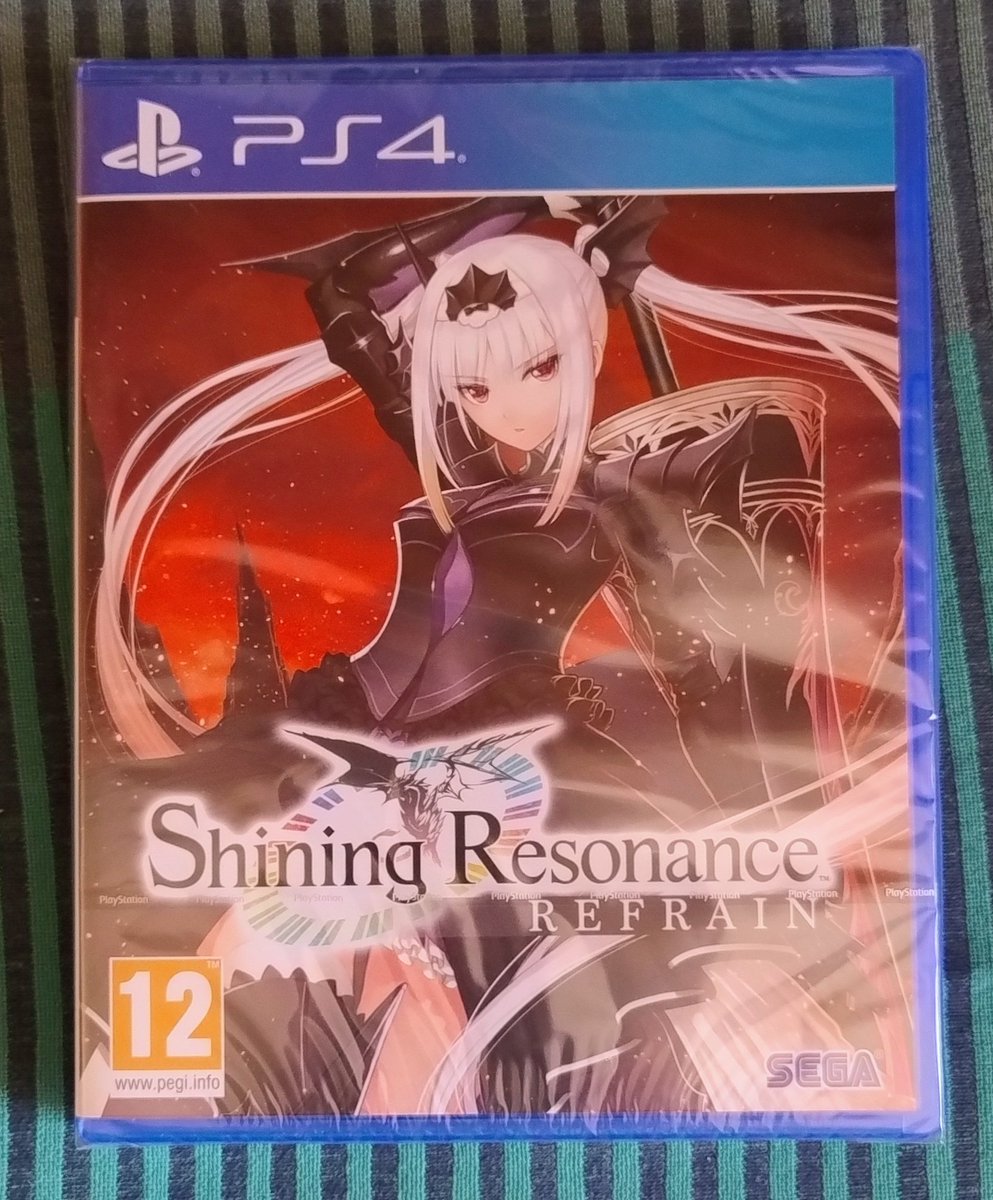 VideogameCave's tweet image. Compra de hace unos días, incorporación de hoy:

#ShiningResonance Refrain para #PS4
Otro título de #SEGA que se viene a la saca 😏
Juego ARPG bien chulo, remasterizado y ampliado de la versión que salió en PS3, en sus últimos coletazos allá por 2014.