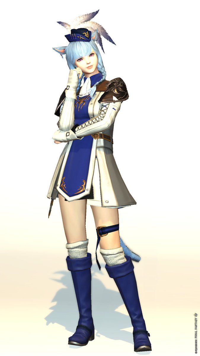 zonoSS's tweet photo. @FF14_story ミラプリ記録。ウィンダスのキャス胴かわいい https://t.co/p57vdfztG4