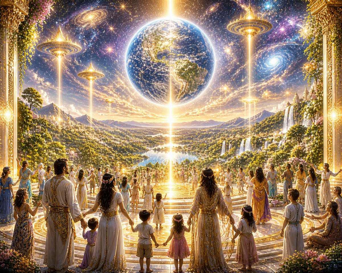 CognizantBeing's tweet photo. There is a shift happening… not somewhere outside of you, but within the very fabric of your awareness.

Many will speak of “light” entering the Earth. But few will truly understand what that means.
You are not separate from it.
You are the vessel.
You are the point of contact.
You are the one through which transformation becomes real.

This is not about something arriving to overtake you…
It is about what is already within you, becoming more fully realized.
And this is where many become overwhelmed.

Because when awareness deepens, when truth begins to surface, it will illuminate everything.

Not just your clarity,
but your shadow.
Not just your expansion,
but the parts of you that remain unresolved.

If your system is not grounded…
if your body is not prepared…
if your mind is not anchored…
It can feel like too much.

Not because something is harming you, but because something within you is asking to be integrated.

This is why the work matters.
The quiet work.
The honest work.
The work where you meet yourself fully,
Your patterns.
Your wounds.
Your unconscious reactions.
Not to fix them…
but to become aware of them.

Because awareness creates space.
And space allows energy to move without distortion.

You are not here to transmit chaos.
You are here to stabilize, to embody, to ground.

To become coherent within yourself.
When your mind, body, and awareness are aligned,
what flows through you becomes clear.
Steady.
Integrated.

This is what true connection to the Divine feels like.
Not overwhelming.
Not disorienting.
But deeply rooted.
Deeply present.

So prepare your vessel.
Not through force…
not through fear…
but through presence.
Through breath.
Through awareness.
Through returning to yourself again and again.
Because the more grounded you are,
the more you can hold,
Clarity without confusion.

Depth without losing yourself.
Expansion without fragmentation.
You are not here to be overtaken.

You are here to embody.
And when you do…
what moves through you
becomes a quiet, steady force of transformation....For yourself…
and for the world around you.

#ConsciousCreation
#GalacticAwakening
#DivineEmbodiment
#LightWithin
#SacredHuman
#NewEarthEnergy
#FrequencyShift
#AwakenedBeing
#SpiritualIntegration
#EmbodiedConsciousness
#InnerAlignment
#SoulAwakening
#CosmicConnection
#DivineFrequency
#UnityConsciousness
#QuantumAwareness
#EnergyHealing
#SacredActivation
#HigherSelfEmbodiment
#CollectiveAwakening